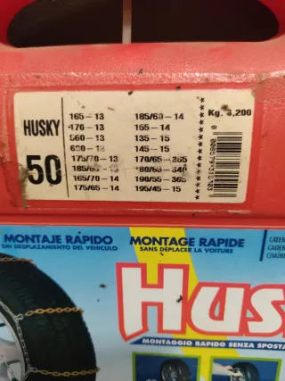 Cadenas para nieve Husky 50