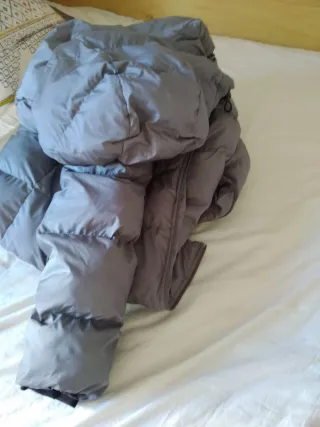 Abrigo plumífero Anoak gris