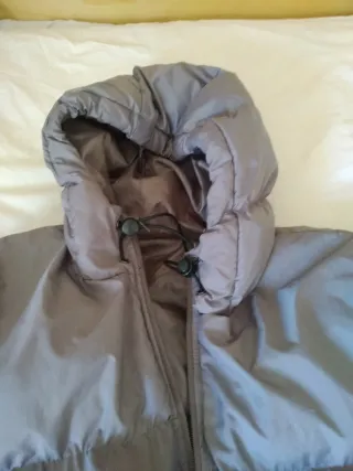 Abrigo plumífero Anoak gris