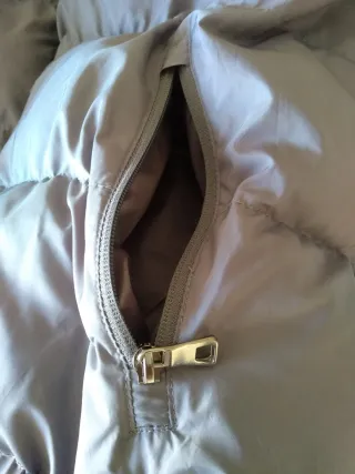 Abrigo plumífero Anoak gris