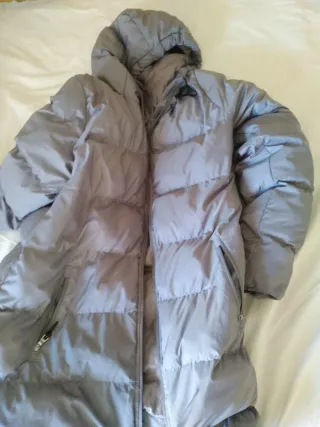 Abrigo plumífero Anoak gris