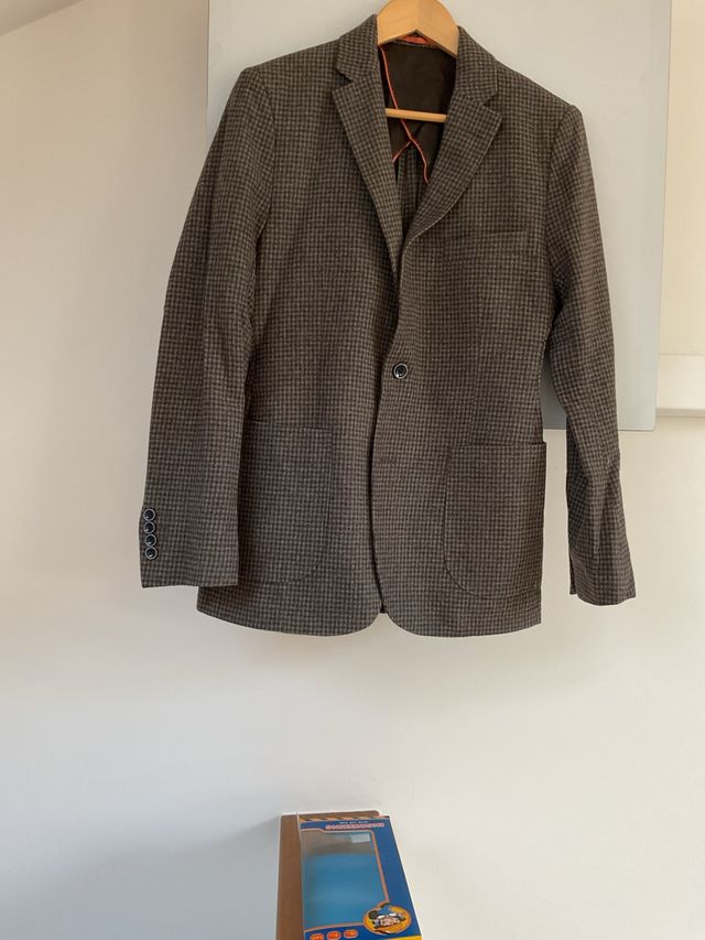 Americana Cortefiel Marrón Hombre