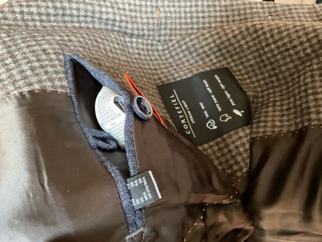 Americana Cortefiel Marrón Hombre