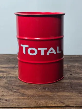 Gadget pubblicitario fusto olio Total