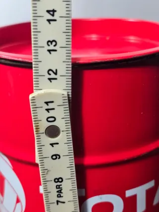 Gadget pubblicitario fusto olio Total