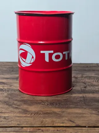 Gadget pubblicitario fusto olio Total