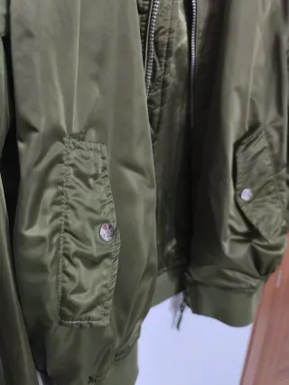 Chaqueta bomber ALCOTT verde oliva