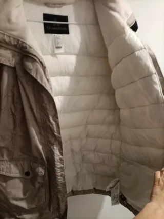 Abrigo Quechua Beige Talla M