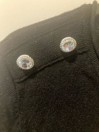 Jersey Naf Naf Corazón Lentejuelas Rojo