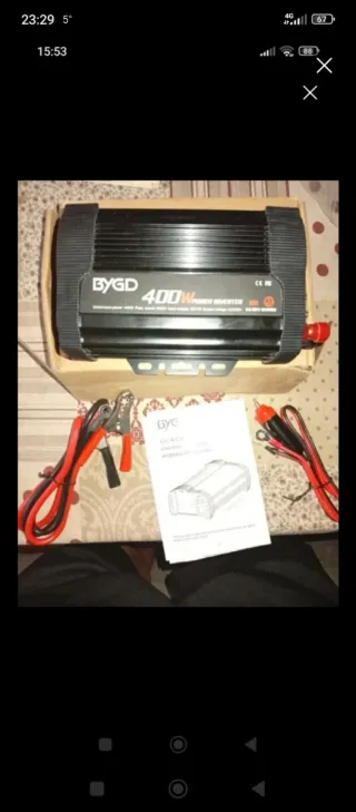 Inversor BYGD 400W