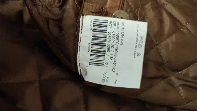 Chaquetón Piel Vacuno Burberry Hombre T-L