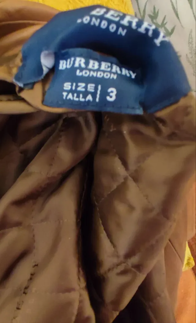 Chaquetón Piel Vacuno Burberry Hombre T-L