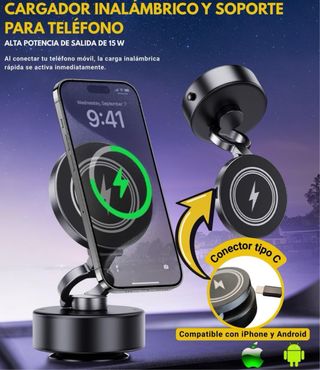 NUEVO! Soporte Móvil Coche Magnético Carga