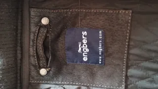 Chaqueta de cuero con chaleco desmontable Engbers