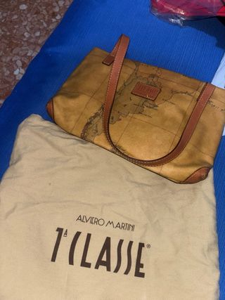 Borsa Alviero Martini 1ª Classe Beige/Marrone