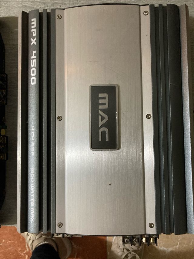 Lote4 Amplificadores Coche JBL, Mac, Renegade