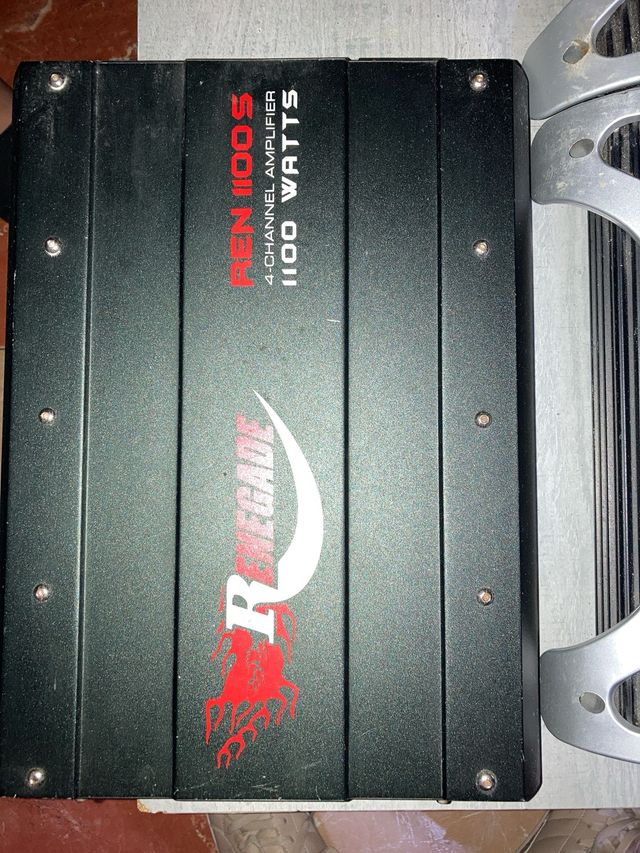 Lote4 Amplificadores Coche JBL, Mac, Renegade