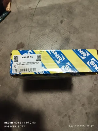 Kit reparación apoyo columna amortiguador SNR