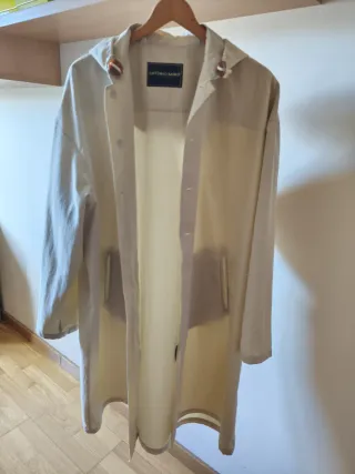 Gabardina hombre Antonio Miró Beige.