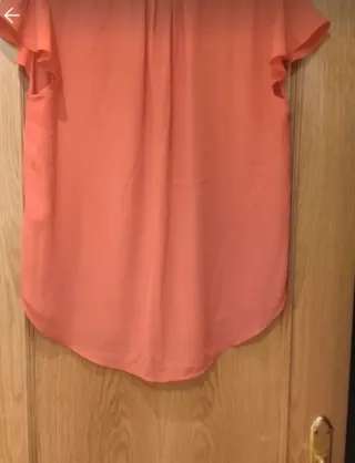 Blusa Cortefiel Naranja Talla M