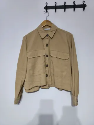 Sobrecamisa beige
