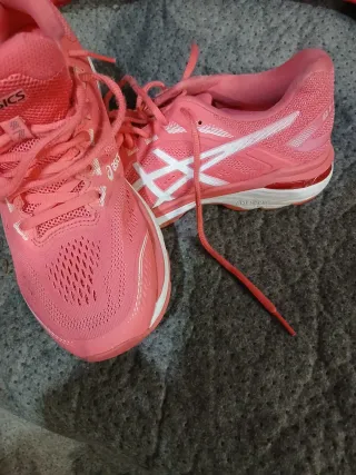 Zapatillas ASICS Running Mujer Rosa/Blanco