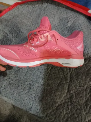 Zapatillas ASICS Running Mujer Rosa/Blanco