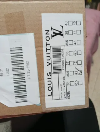 Louis Vuitton Bambas Rosa y Blanco