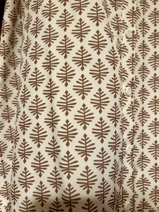 Vestido estampado beige clon de Marieth