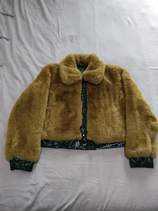 Giacca Primark Pelliccia Ecologica Marrone