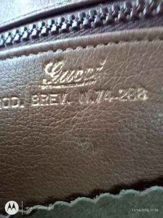 Pochette Gucci donna marrone