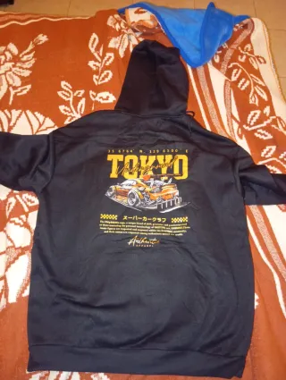 Sudadera Negra Tokyo Underground