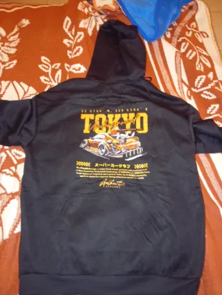 Sudadera Negra Tokyo Underground