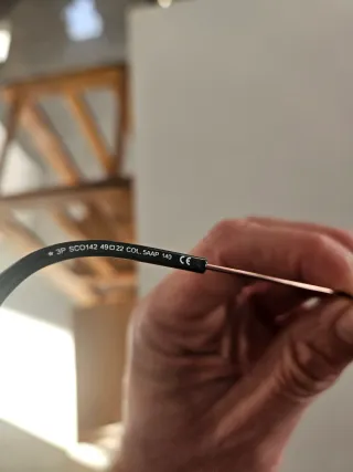 Gafas de Sol converse Negro y Dorado