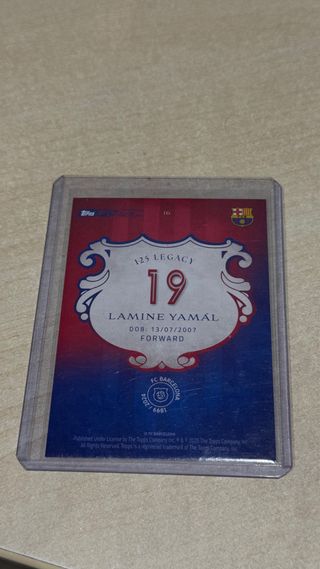 Lamine Yamal Cromo 125 Aniversario FC Barcelona