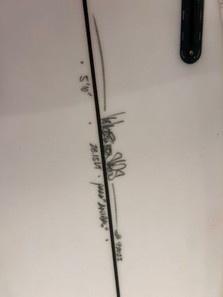 Tabla de surf con diseño