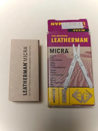 Cajas Leatherman vacias