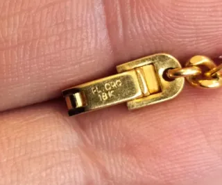 Pulsera esclava chapada en oro