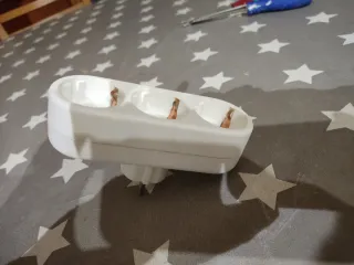 Adaptador triple enchufe