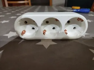 Adaptador triple enchufe