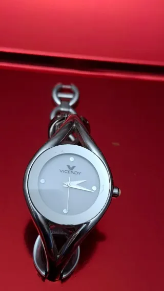 Reloj Viceroy Plata y Blanco