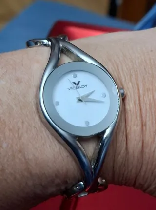 Reloj Viceroy Plata y Blanco