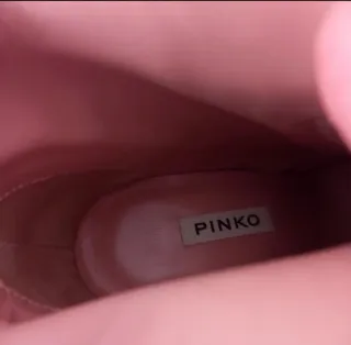 Tronchetti Pinko Beige con Borchie Argento