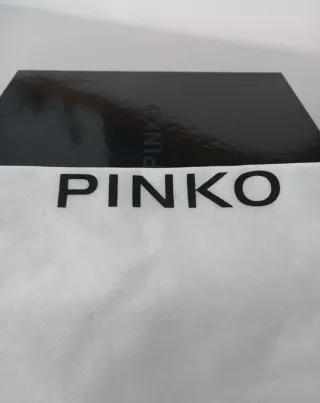 Tronchetti Pinko Beige con Borchie Argento