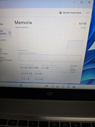 Ordenador portátil HP INTEL ICORE 7 SEXTA GENERACI