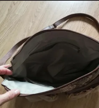 Bolso chica mediano tonos rosas y multicolor