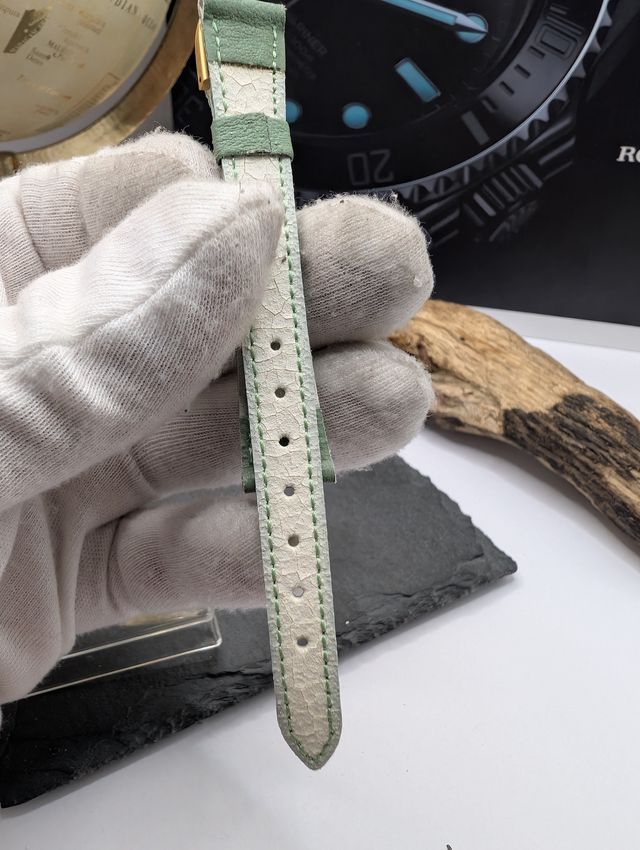 Cinturino Citizen Vintage NOS 13mm Pelle Verde