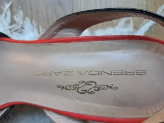 Zapatos Brenda Zaro Piel Destalonados Tacón Medio