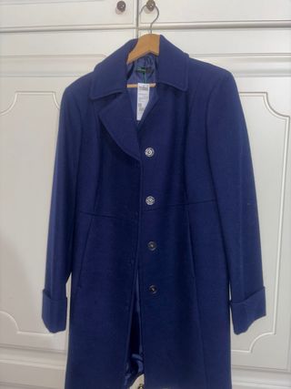 Cappotto Benetton Blu Taglia M