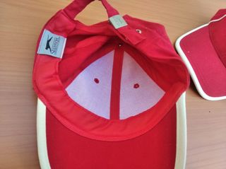 2 Gorras Europeade Zamora 2006 Roja